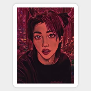 K-Pop Stray Kids Felix Fan Art Sticker